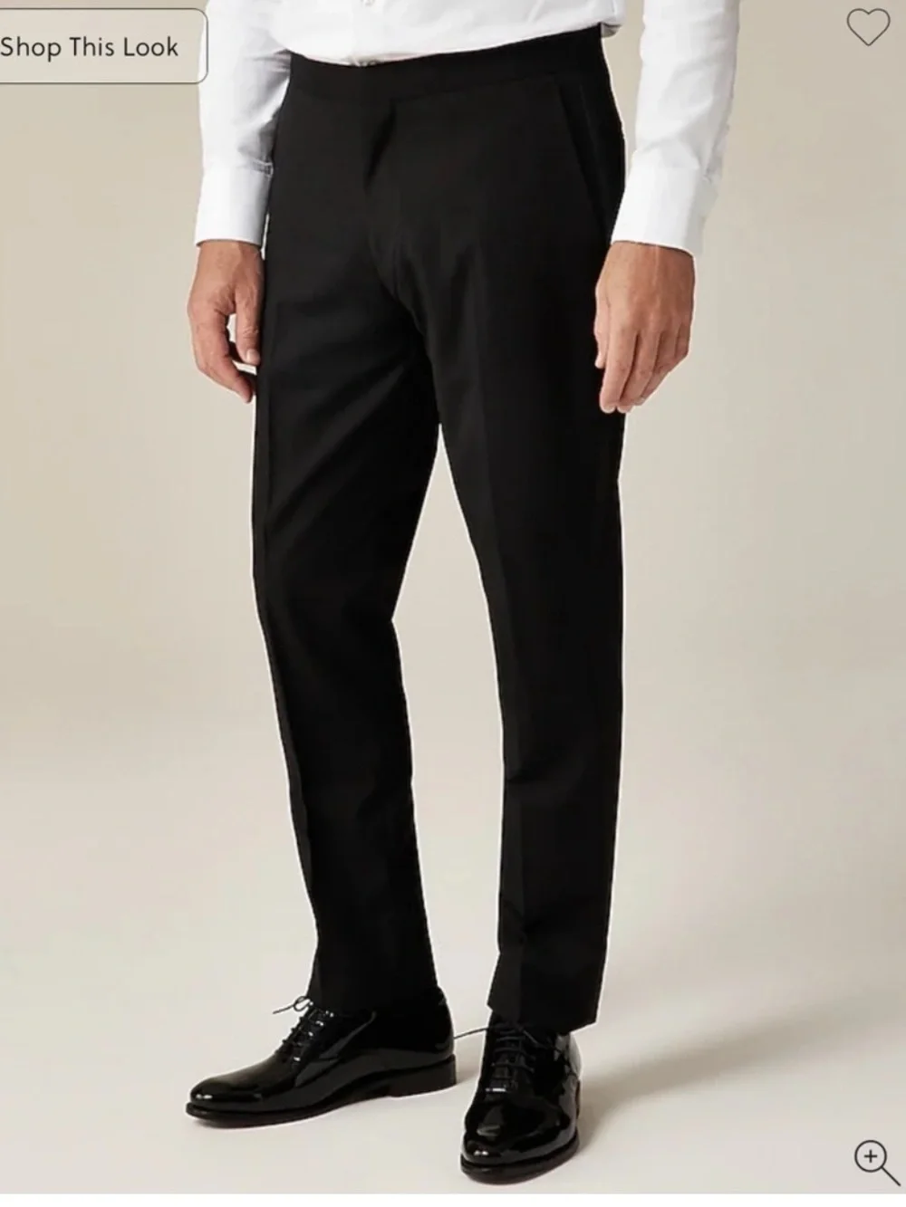 J.Crew Ludlow Slim-fit tuxedo pant in Italian wool 32/30